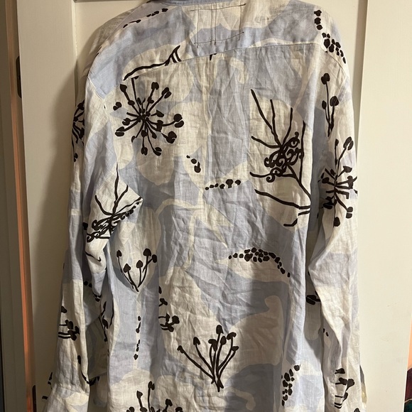 St. Barth Men’s  dress shirt.floral. - Picture 2 of 6